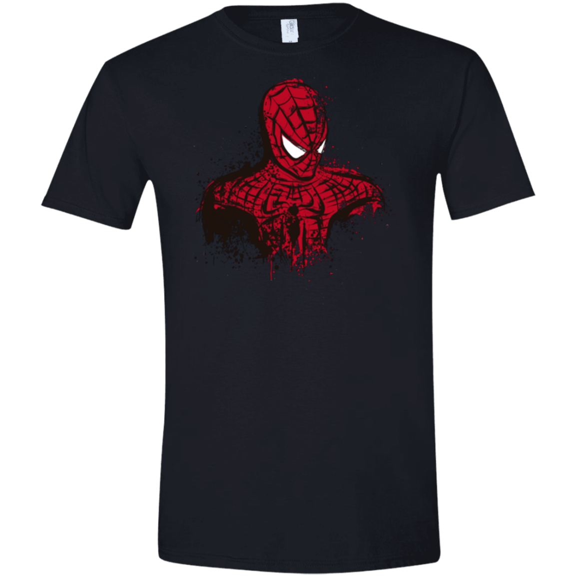 T-Shirts Black / X-Small Behind the Mask Men's Semi-Fitted Softstyle