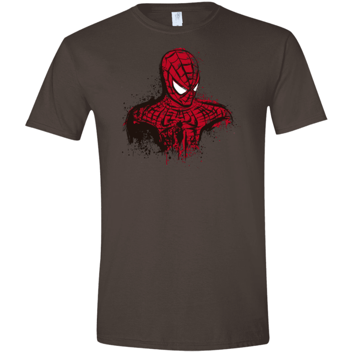 T-Shirts Dark Chocolate / S Behind the Mask Men's Semi-Fitted Softstyle