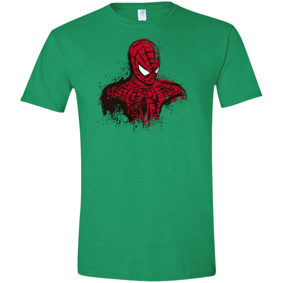 T-Shirts Heather Irish Green / S Behind the Mask Men's Semi-Fitted Softstyle