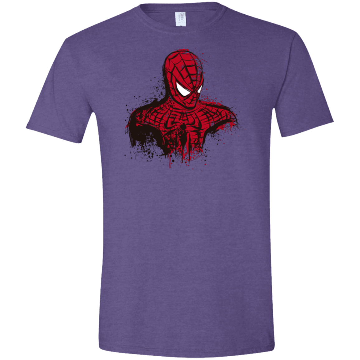 T-Shirts Heather Purple / S Behind the Mask Men's Semi-Fitted Softstyle
