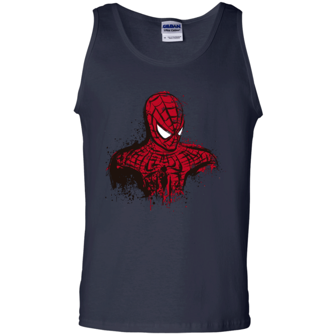 T-Shirts Navy / S Behind the Mask Men's Tank Top