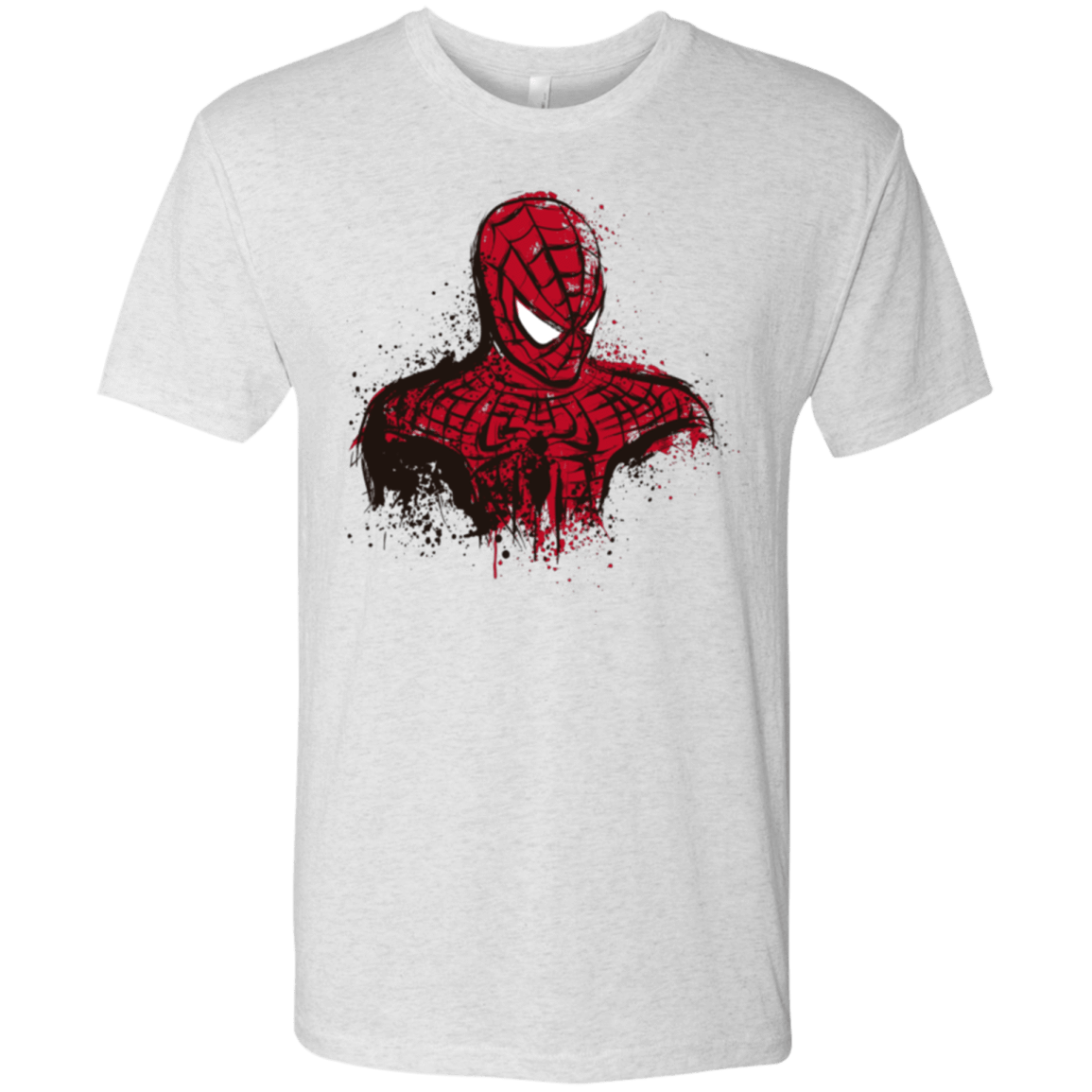 T-Shirts Heather White / Small Behind The Mask Men's Triblend T-Shirt