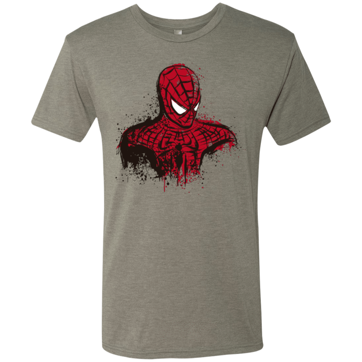 T-Shirts Venetian Grey / Small Behind The Mask Men's Triblend T-Shirt