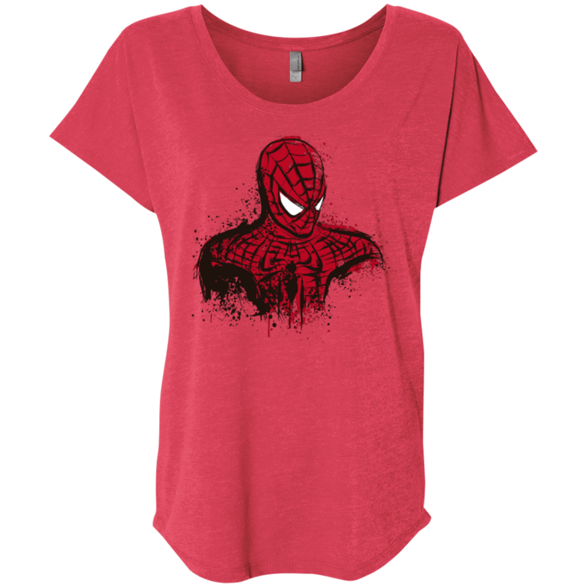 T-Shirts Vintage Red / X-Small Behind the Mask Triblend Dolman Sleeve