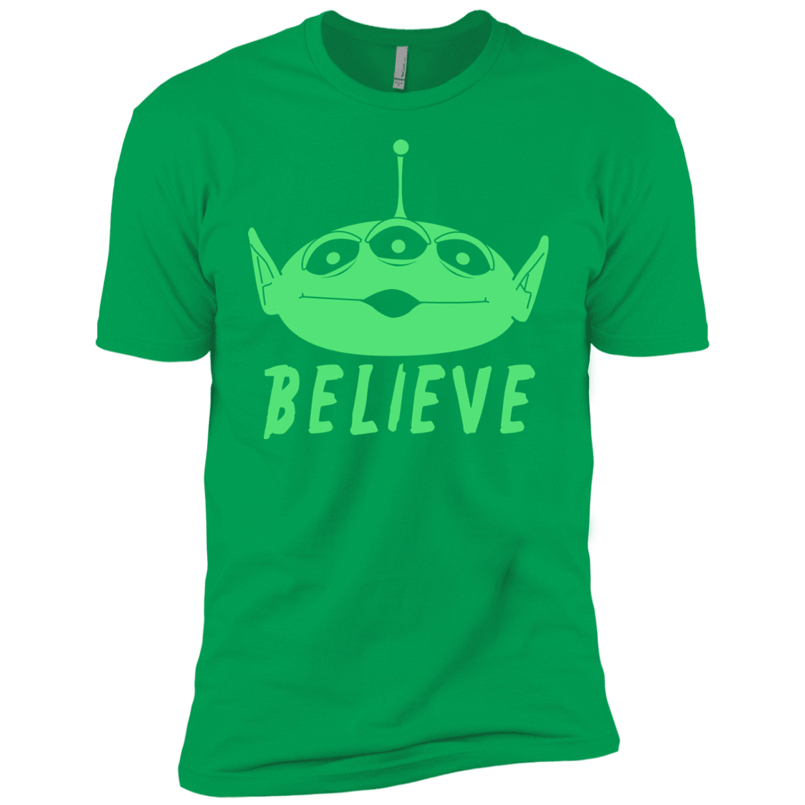 T-Shirts Kelly Green / YXS Believe Boys Premium T-Shirt