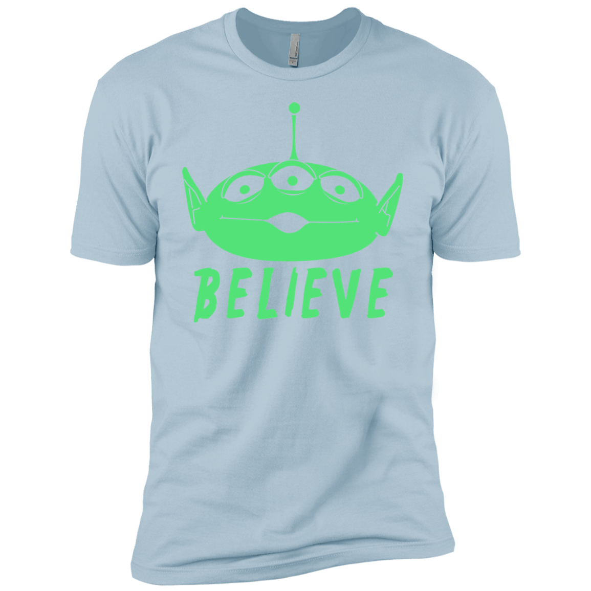 T-Shirts Light Blue / YXS Believe Boys Premium T-Shirt
