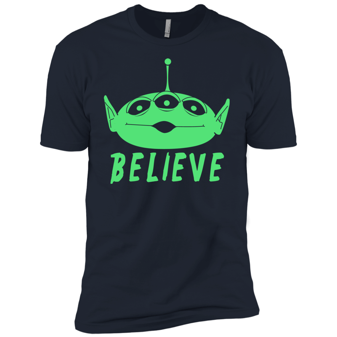 T-Shirts Midnight Navy / YXS Believe Boys Premium T-Shirt