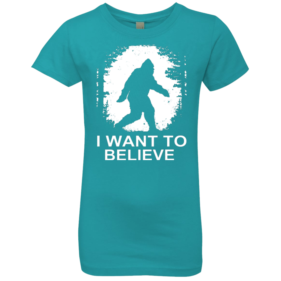 T-Shirts Tahiti Blue / YXS Believe Girls Premium T-Shirt