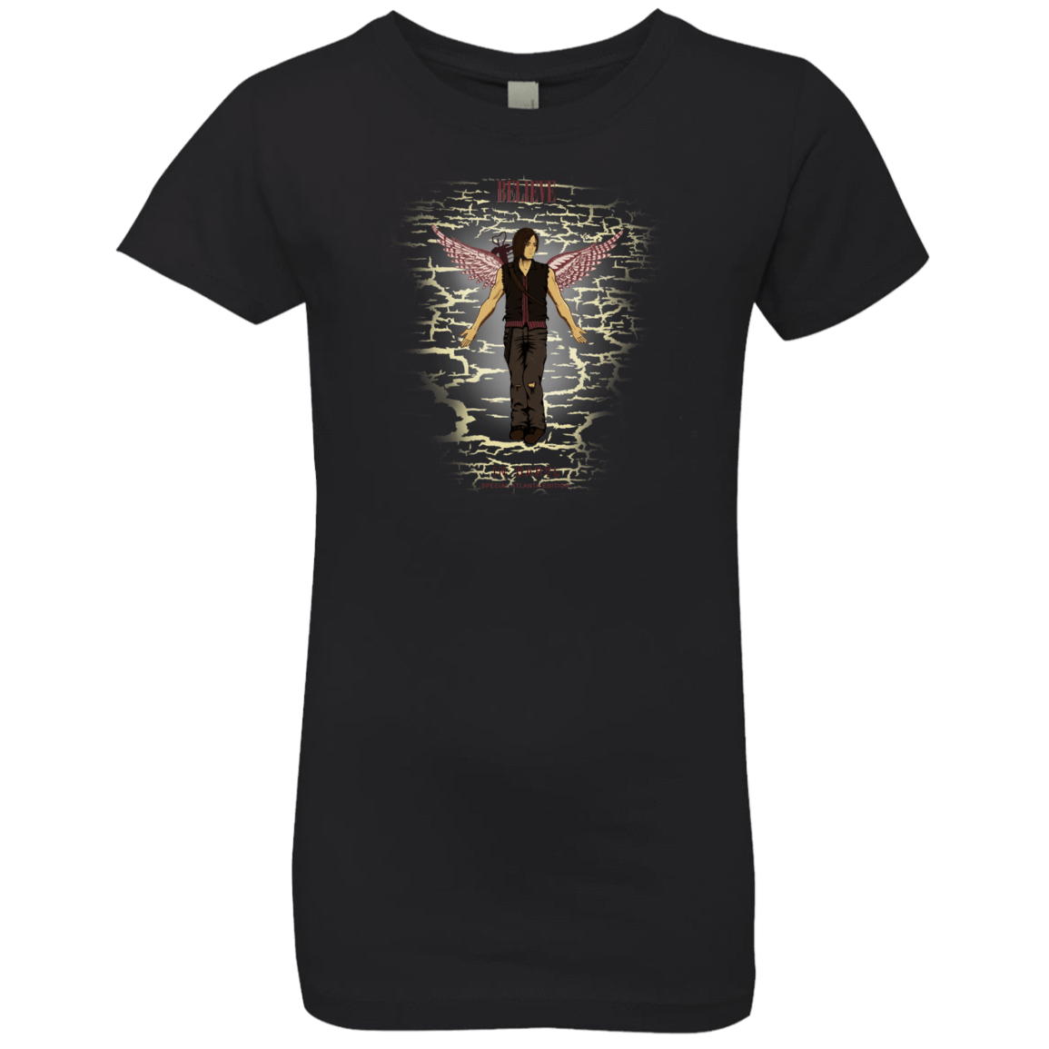 T-Shirts Black / YXS Believe in Daryl Girls Premium T-Shirt