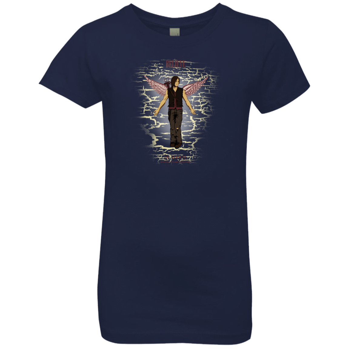 T-Shirts Midnight Navy / YXS Believe in Daryl Girls Premium T-Shirt