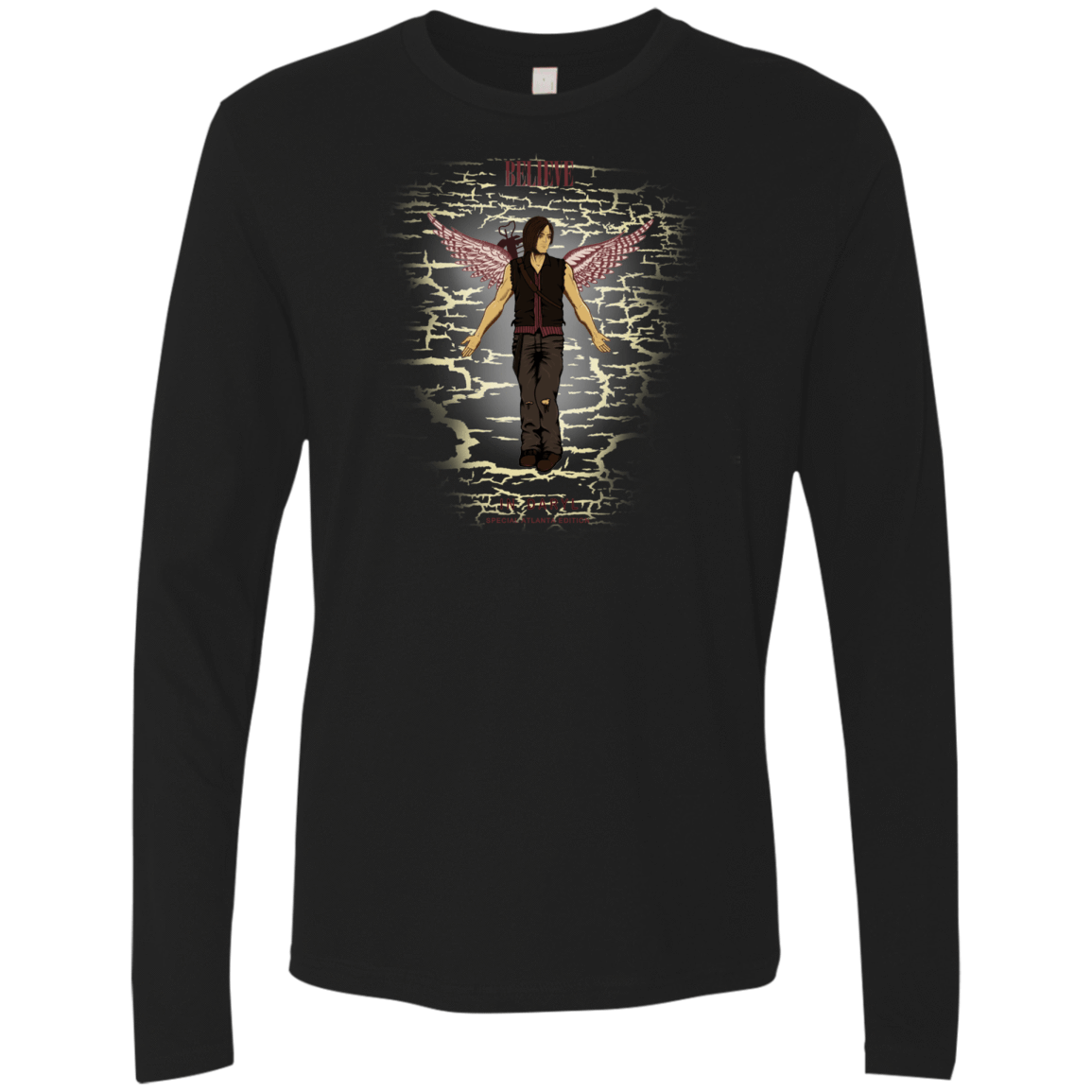T-Shirts Black / Small Believe in Daryl Men's Premium Long Sleeve
