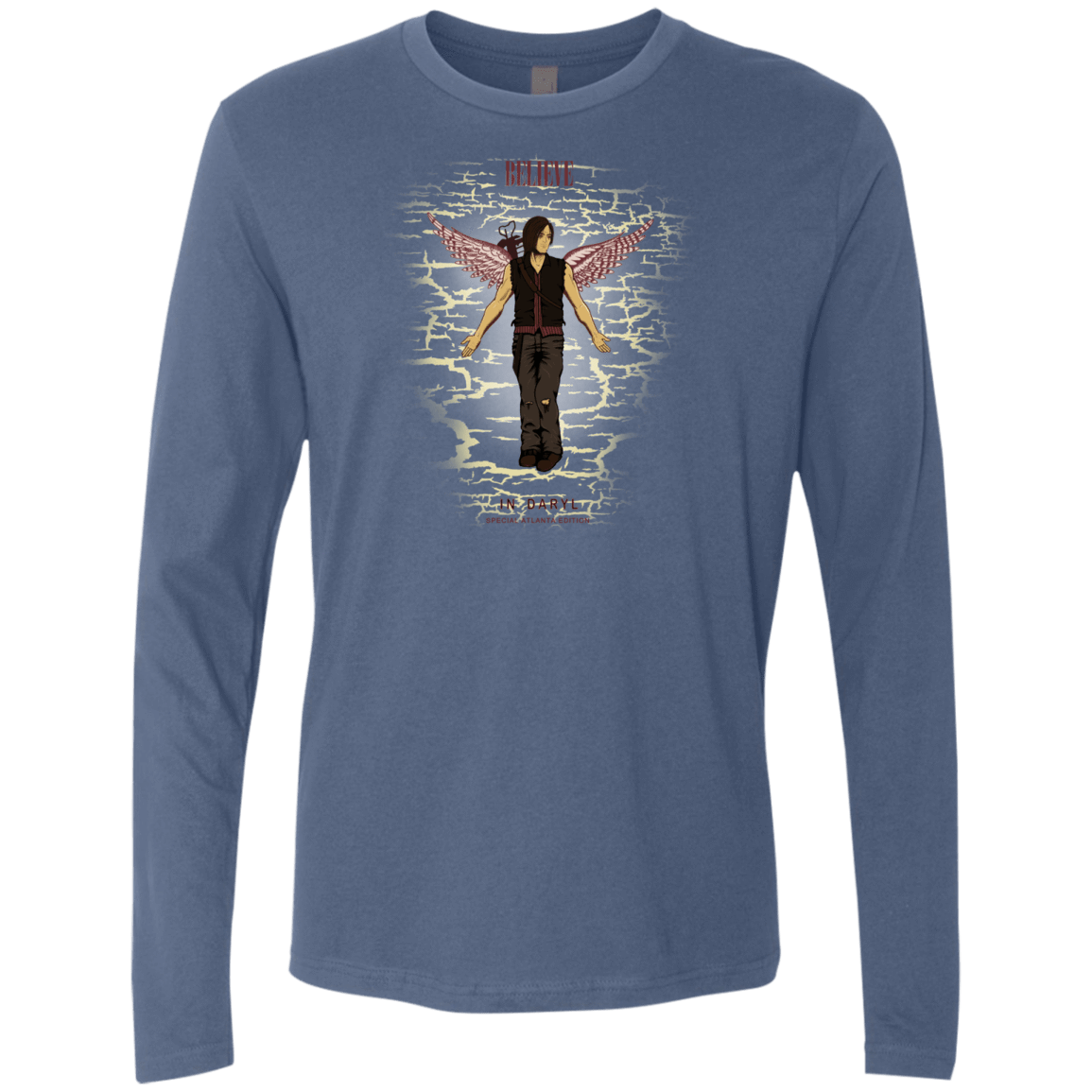 T-Shirts Indigo / Small Believe in Daryl Men's Premium Long Sleeve
