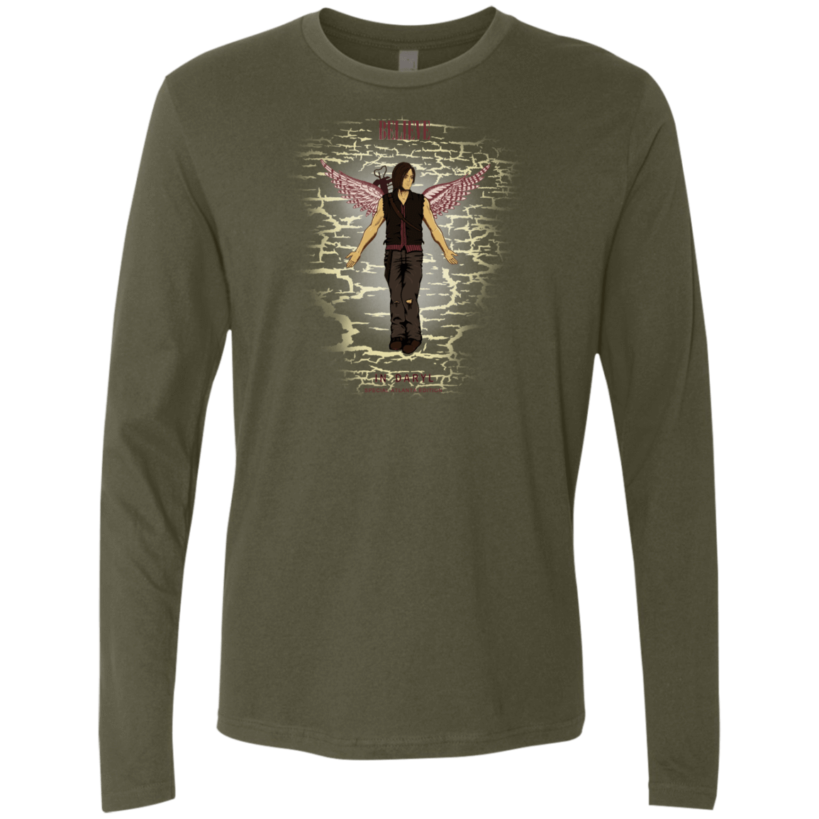 T-Shirts Military Green / Small Believe in Daryl Men's Premium Long Sleeve