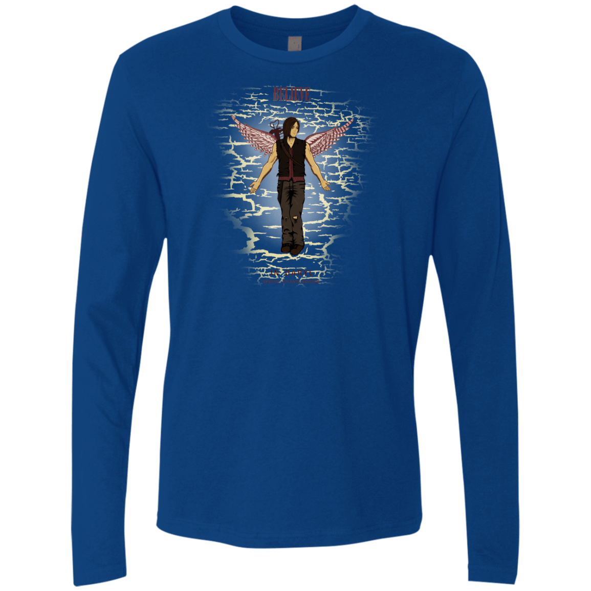 T-Shirts Royal / Small Believe in Daryl Men's Premium Long Sleeve