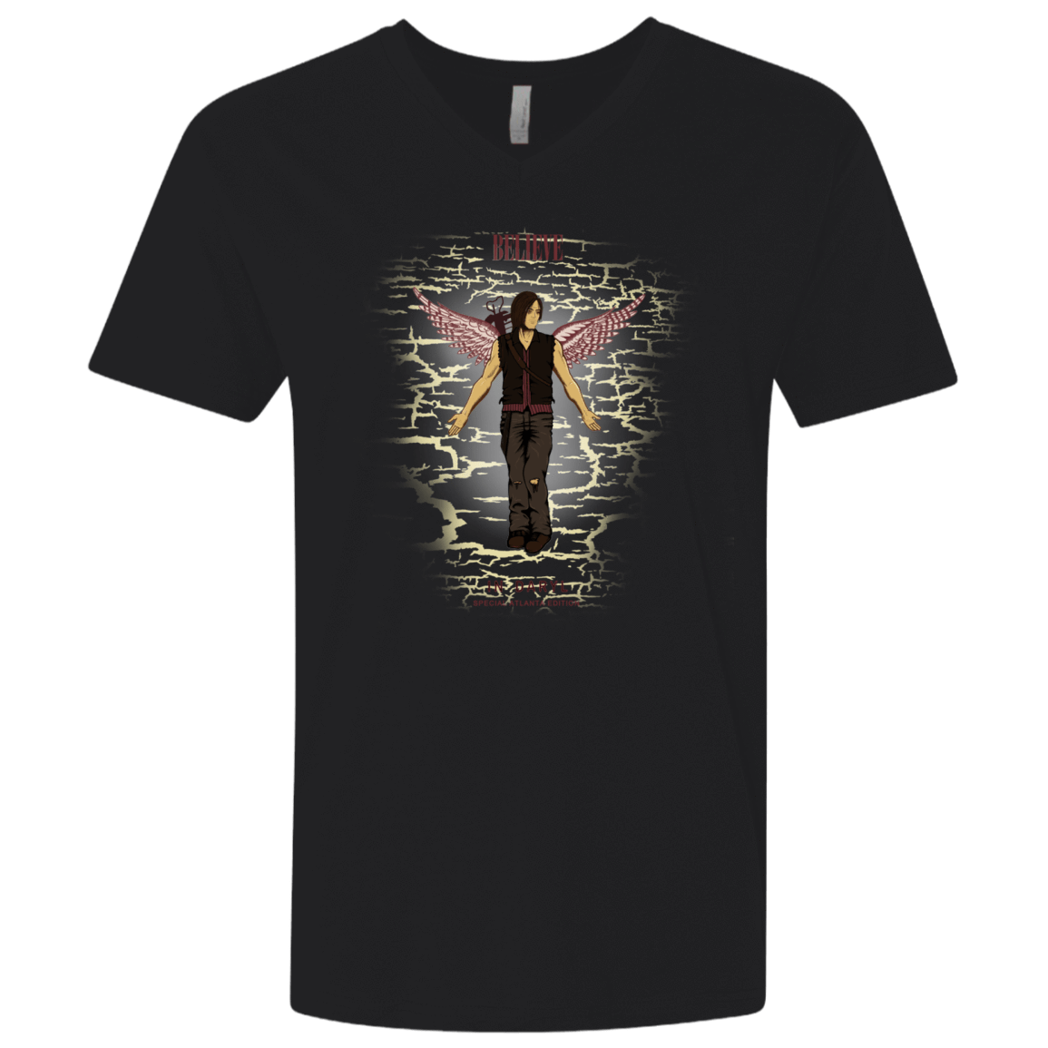 T-Shirts Black / X-Small Believe in Daryl Men's Premium V-Neck