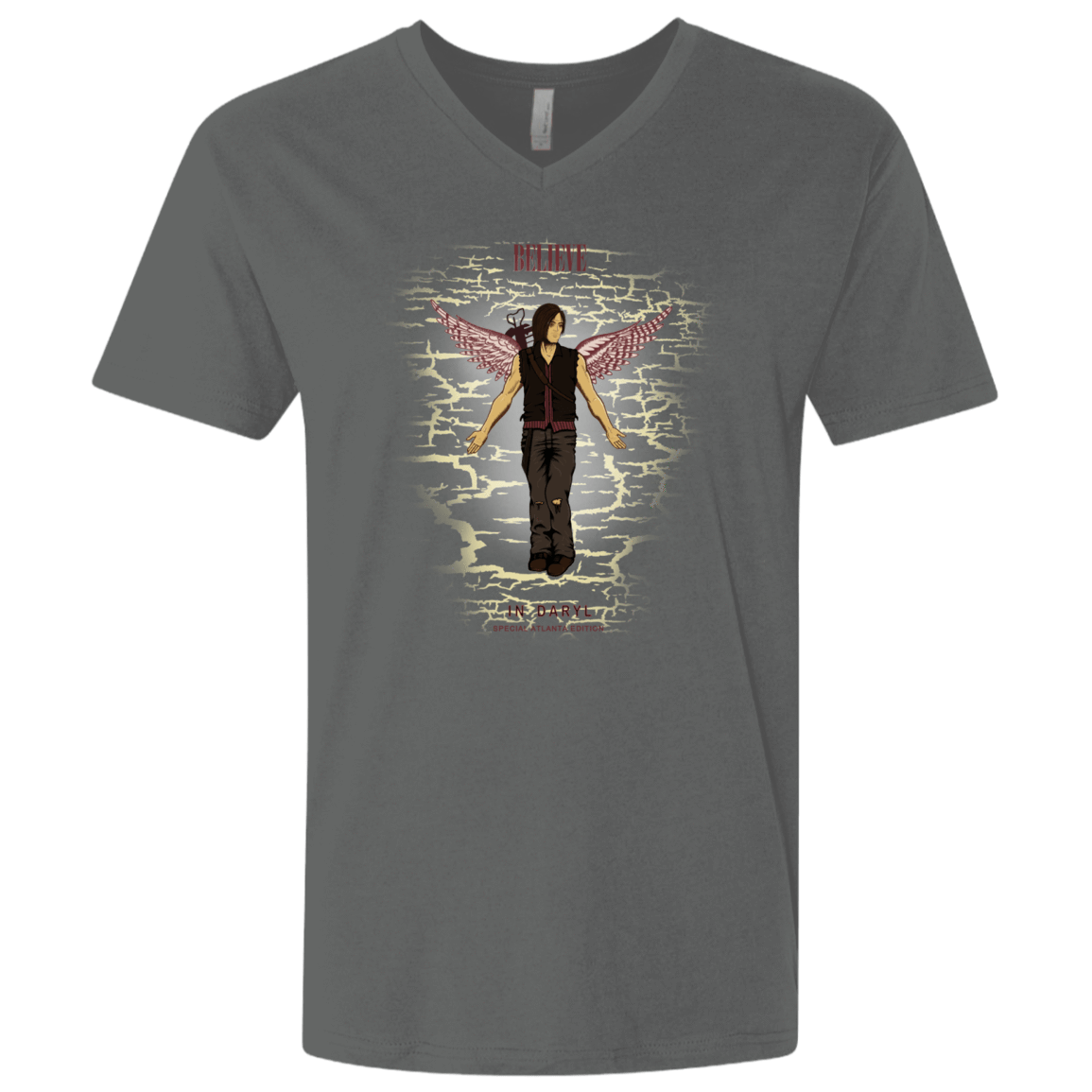T-Shirts Heavy Metal / X-Small Believe in Daryl Men's Premium V-Neck
