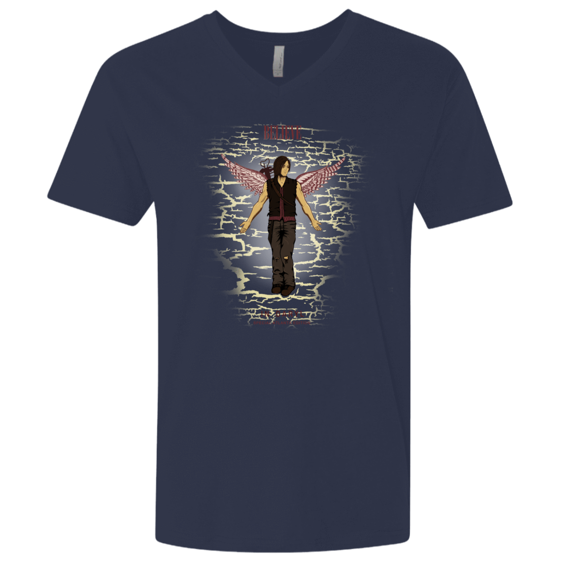 T-Shirts Midnight Navy / X-Small Believe in Daryl Men's Premium V-Neck