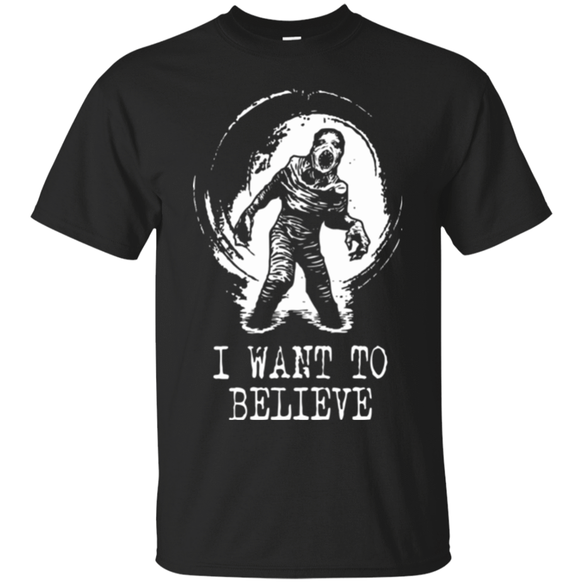 T-Shirts Black / Small Believe in Flukeman T-Shirt