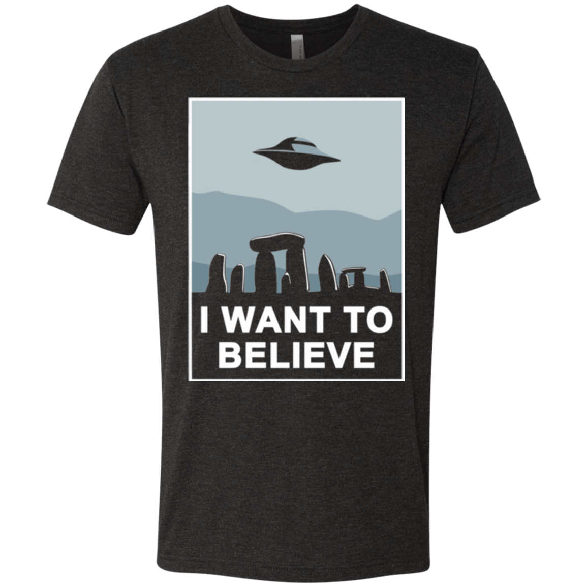 T-Shirts Vintage Black / Small Believe in Stonehenge Men's Triblend T-Shirt