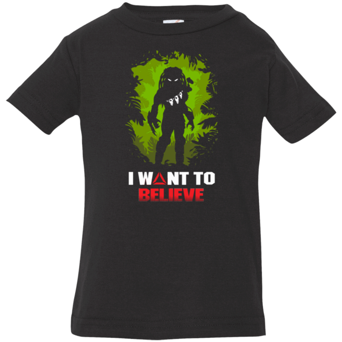 T-Shirts Black / 6 Months Believe in Yautja Infant Premium T-Shirt
