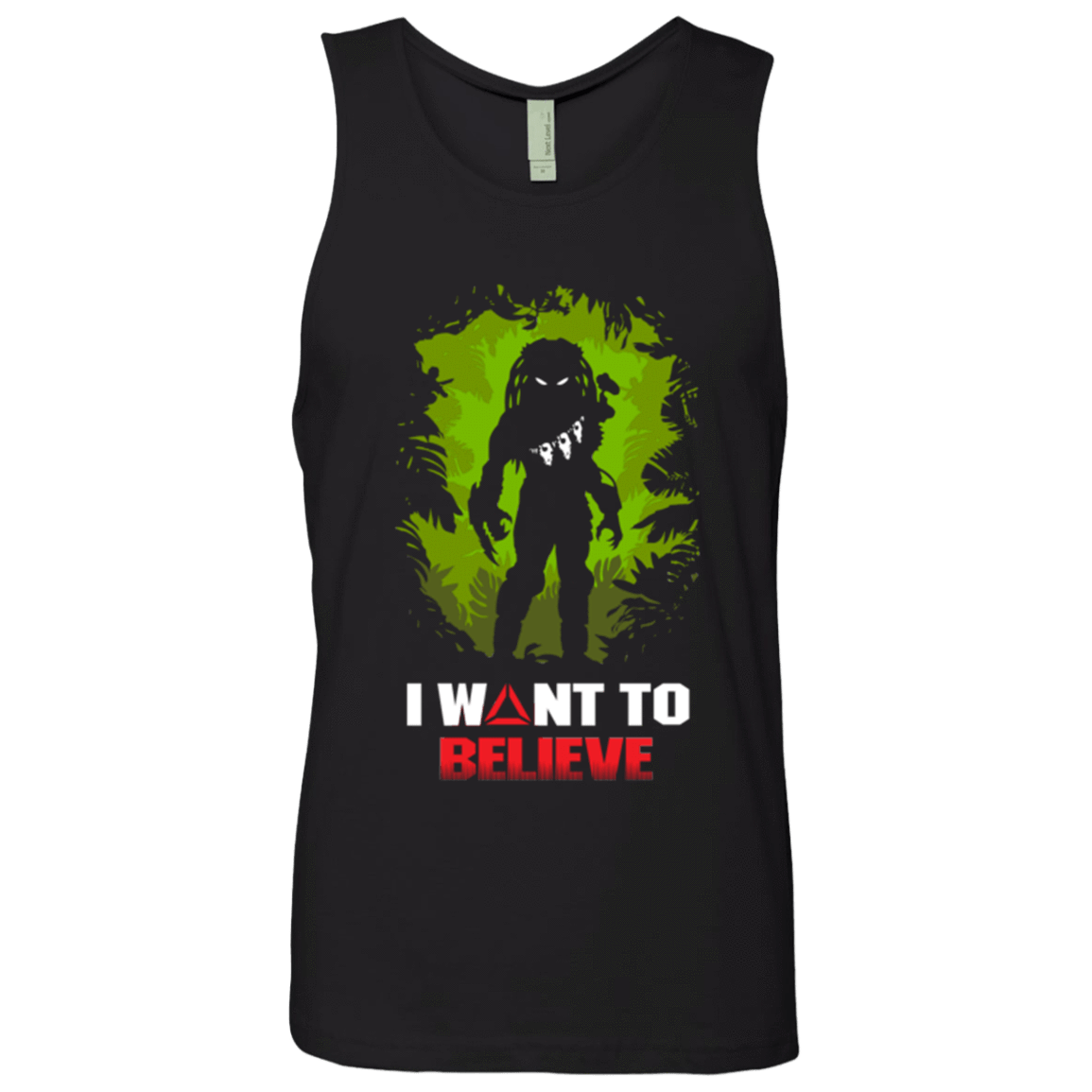 T-Shirts Black / Small Believe in Yautja Men's Premium Tank Top