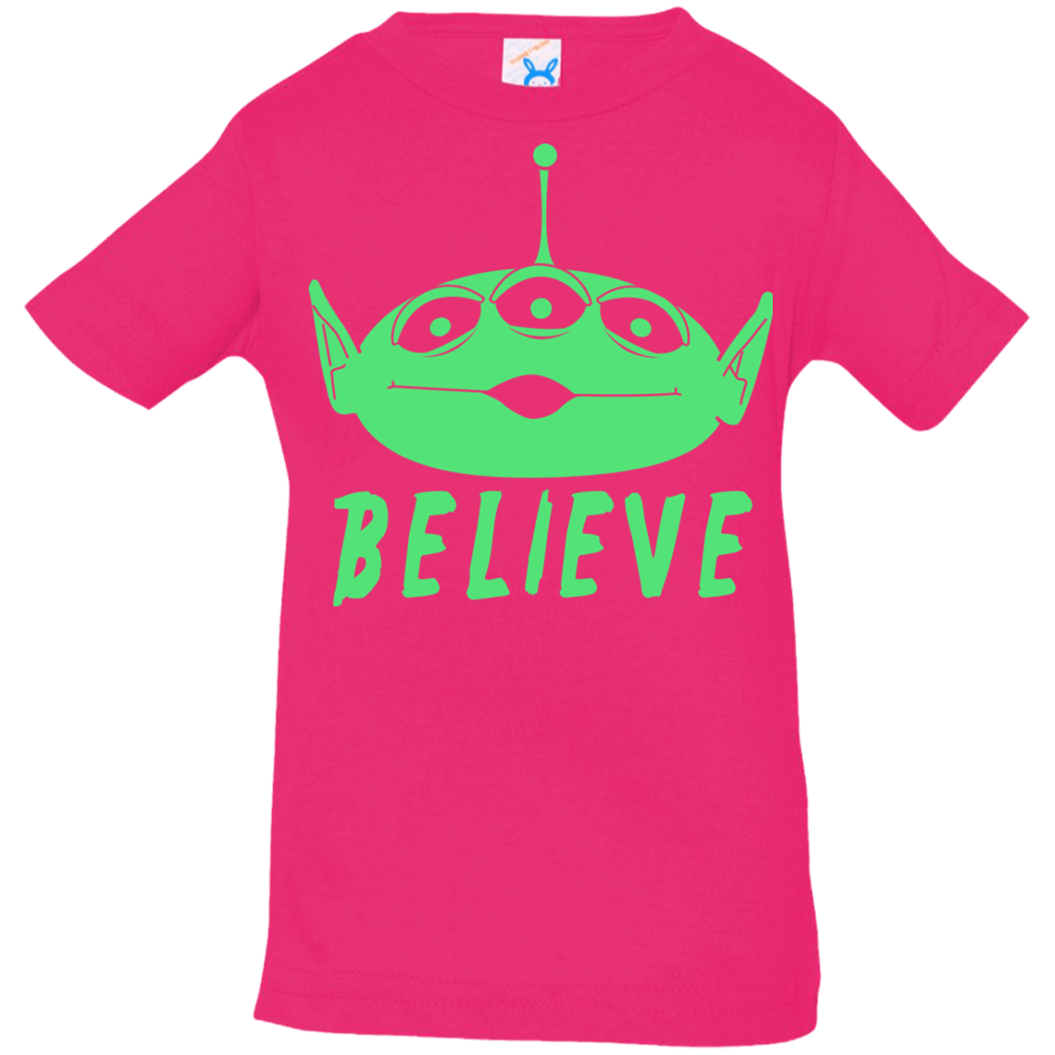 T-Shirts Hot Pink / 6 Months Believe Infant Premium T-Shirt