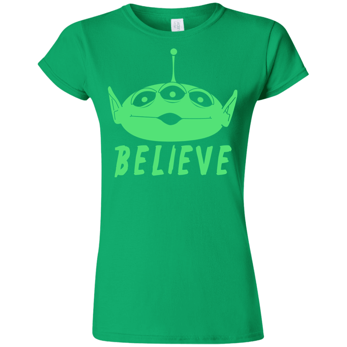 T-Shirts Irish Green / S Believe Junior Slimmer-Fit T-Shirt