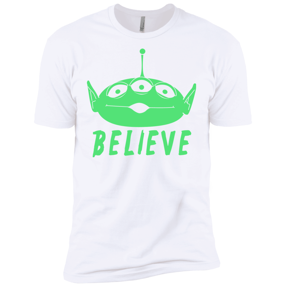 T-Shirts White / X-Small Believe Men's Premium T-Shirt