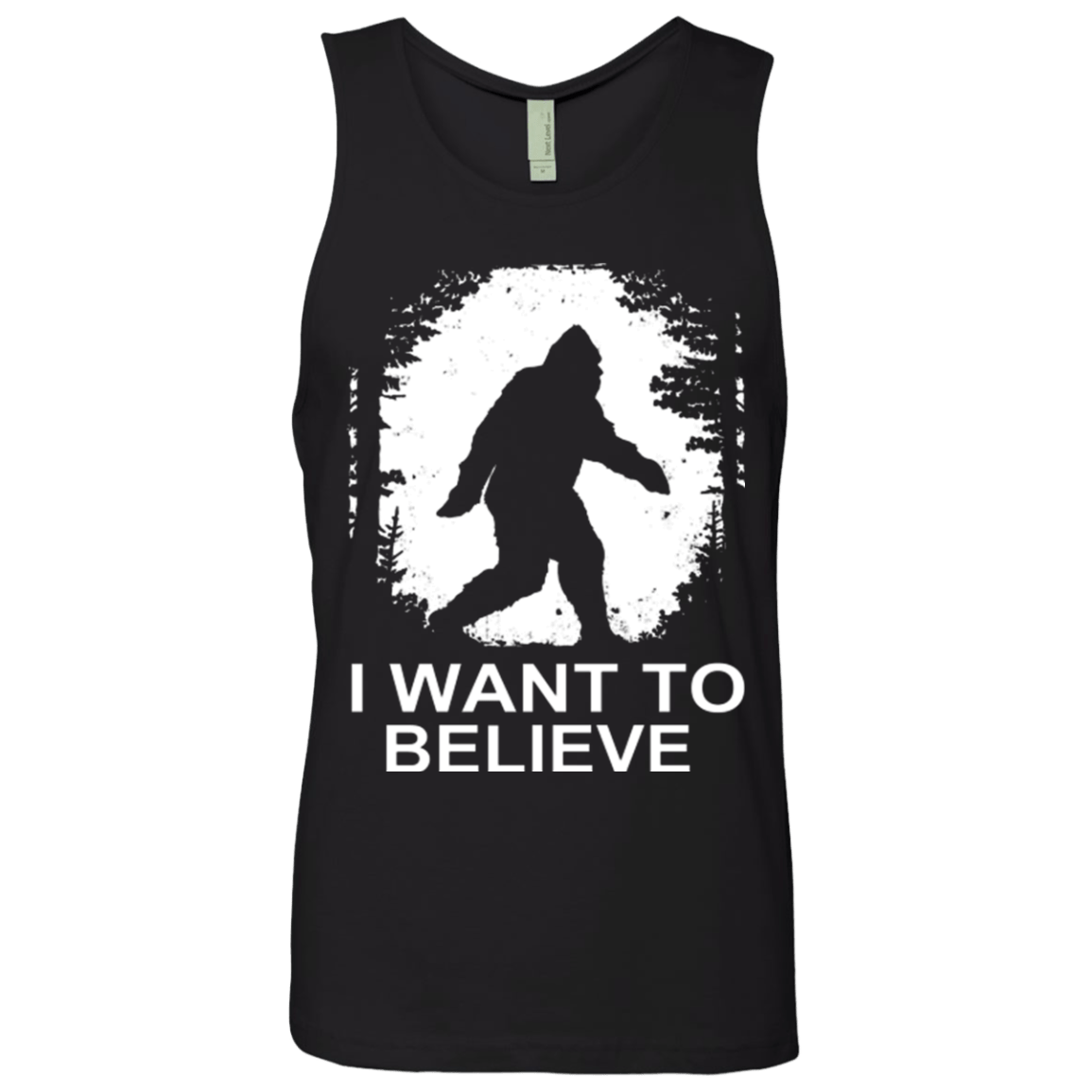 T-Shirts Black / Small Believe Men's Premium Tank Top