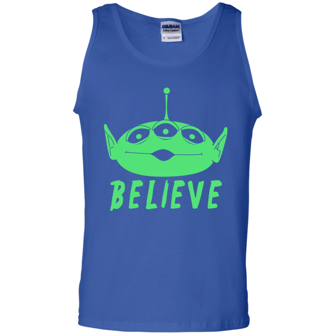 T-Shirts Royal / S Believe Men's Tank Top