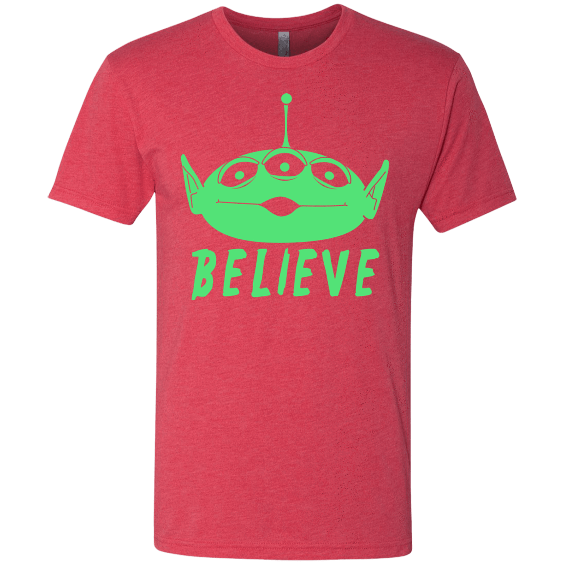 T-Shirts Vintage Red / S Believe Men's Triblend T-Shirt