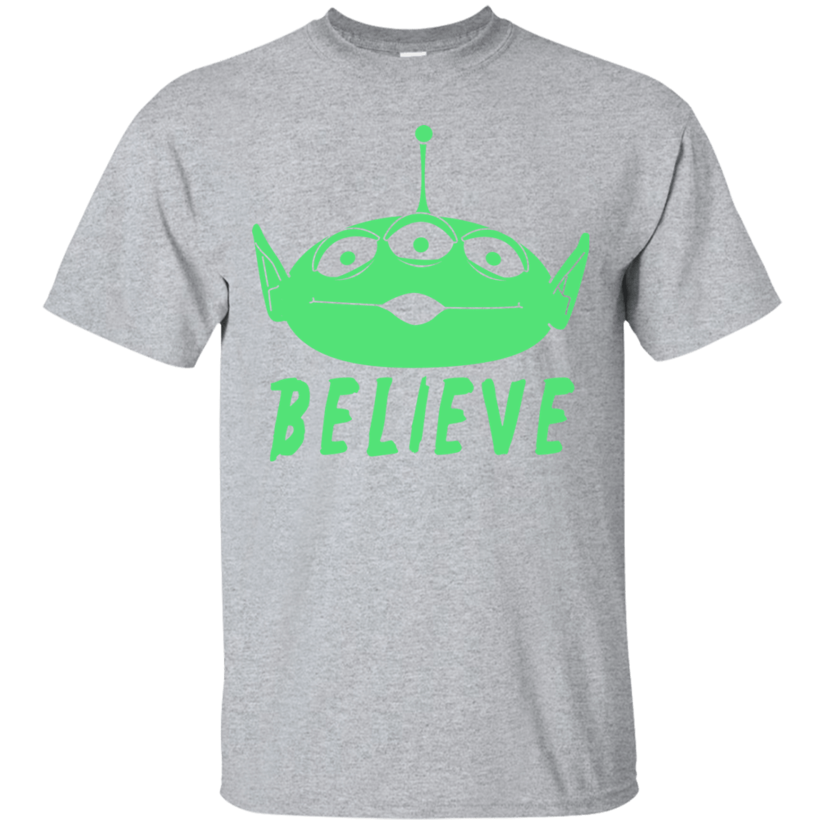T-Shirts Sport Grey / S Believe T-Shirt