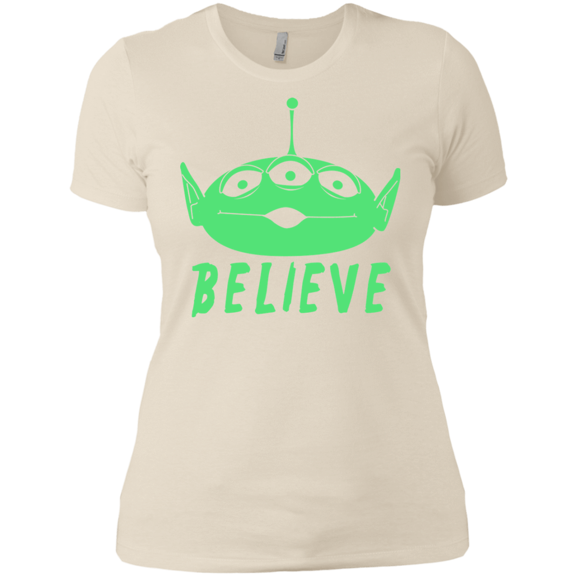 T-Shirts Ivory/ / X-Small Believe Women's Premium T-Shirt