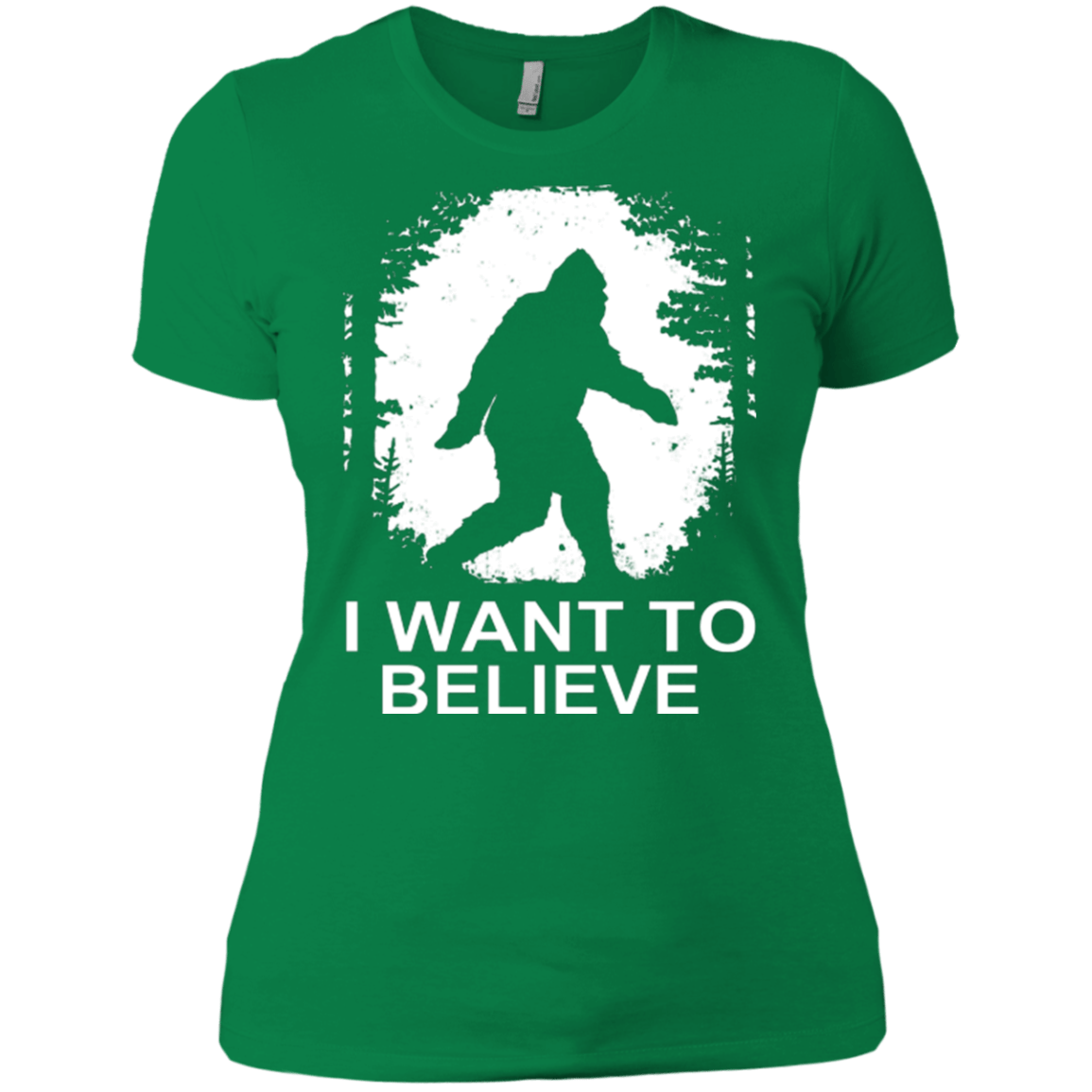T-Shirts Kelly Green / X-Small Believe Women's Premium T-Shirt