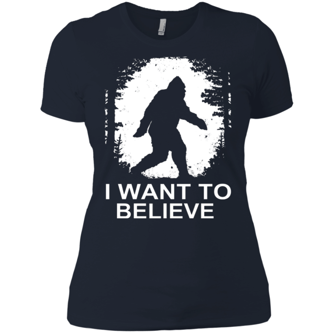 T-Shirts Midnight Navy / X-Small Believe Women's Premium T-Shirt