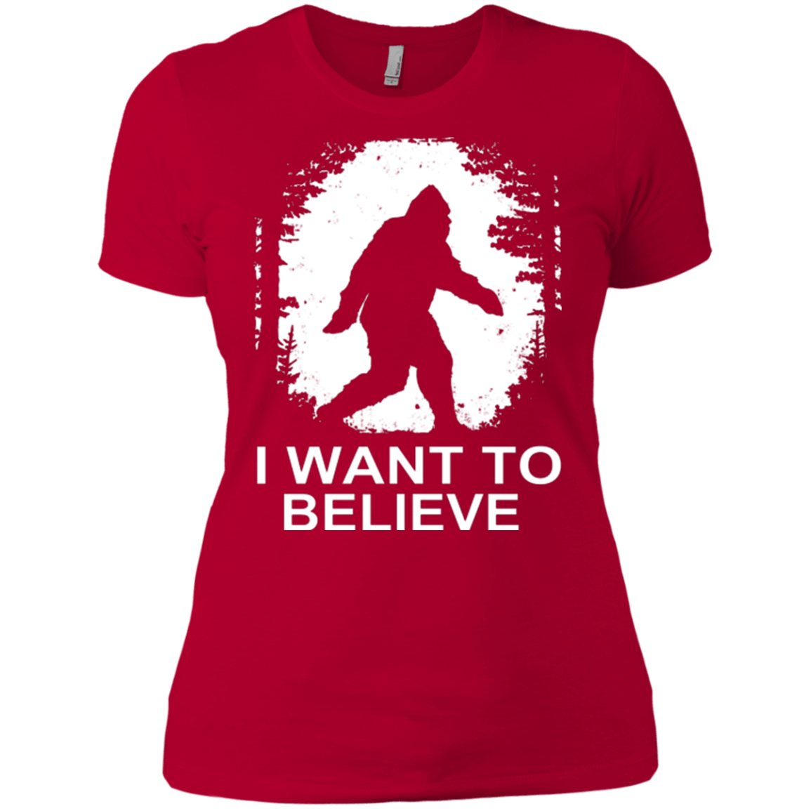 T-Shirts Red / X-Small Believe Women's Premium T-Shirt