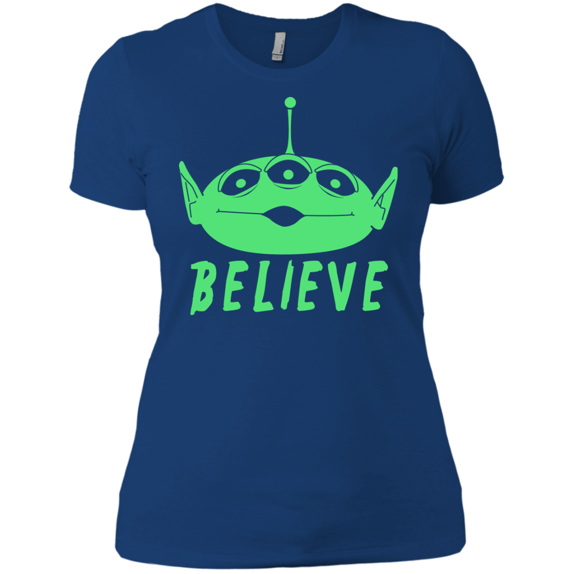 T-Shirts Royal / X-Small Believe Women's Premium T-Shirt