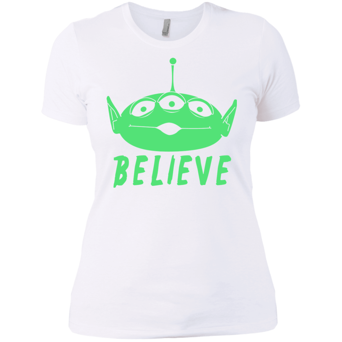 T-Shirts White / X-Small Believe Women's Premium T-Shirt