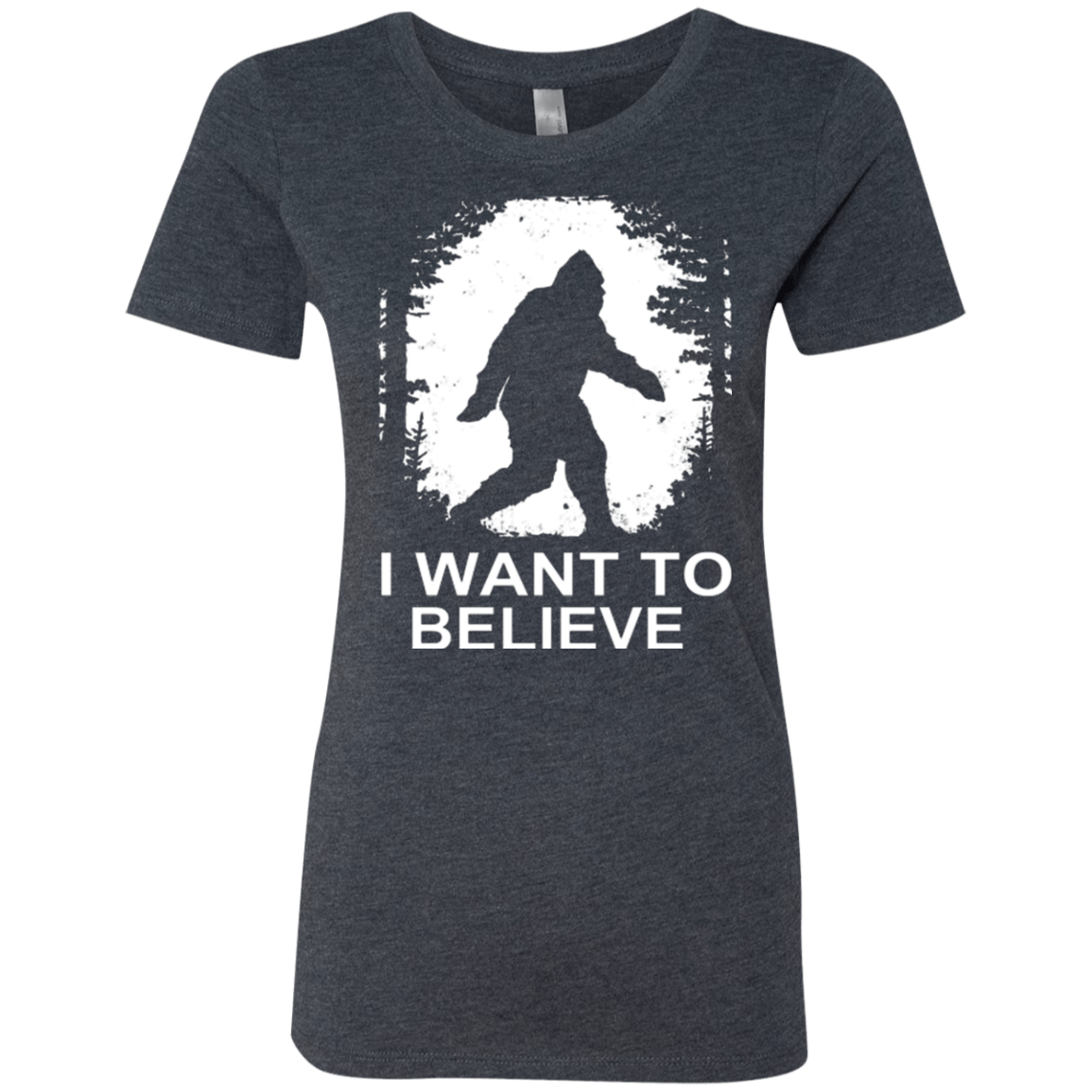 T-Shirts Vintage Navy / Small Believe Women's Triblend T-Shirt