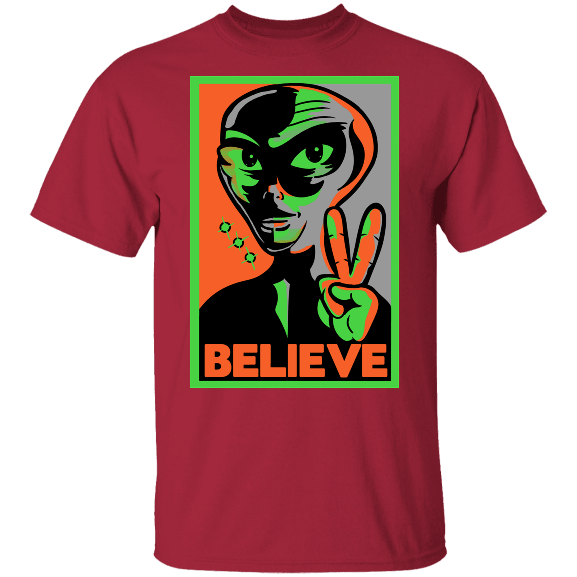 T-Shirts Cardinal / YXS Believe Youth T-Shirt