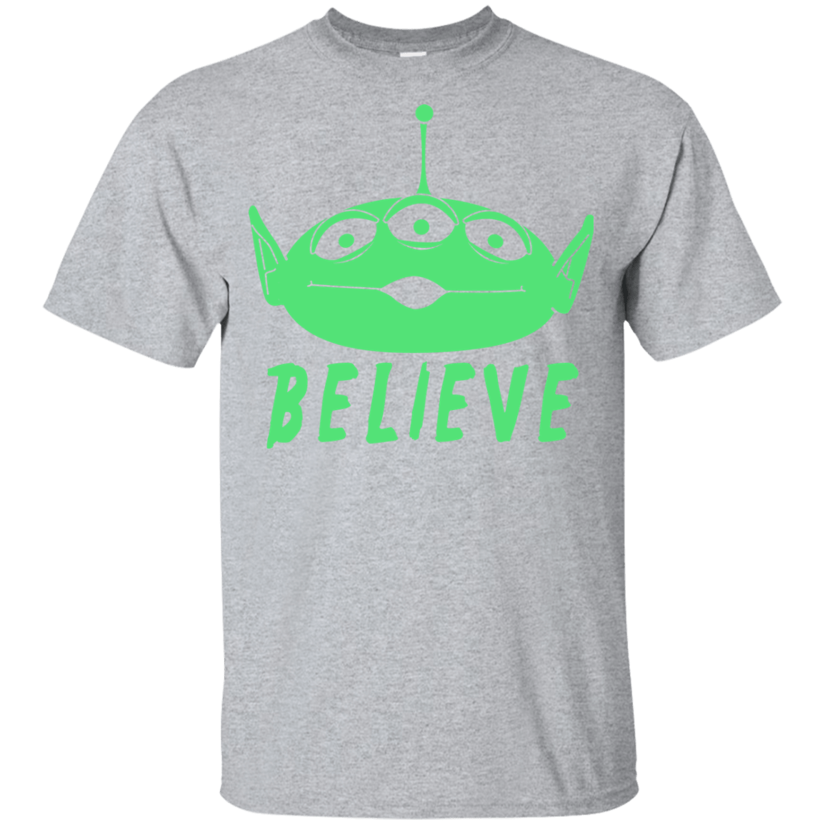 T-Shirts Sport Grey / YXS Believe Youth T-Shirt