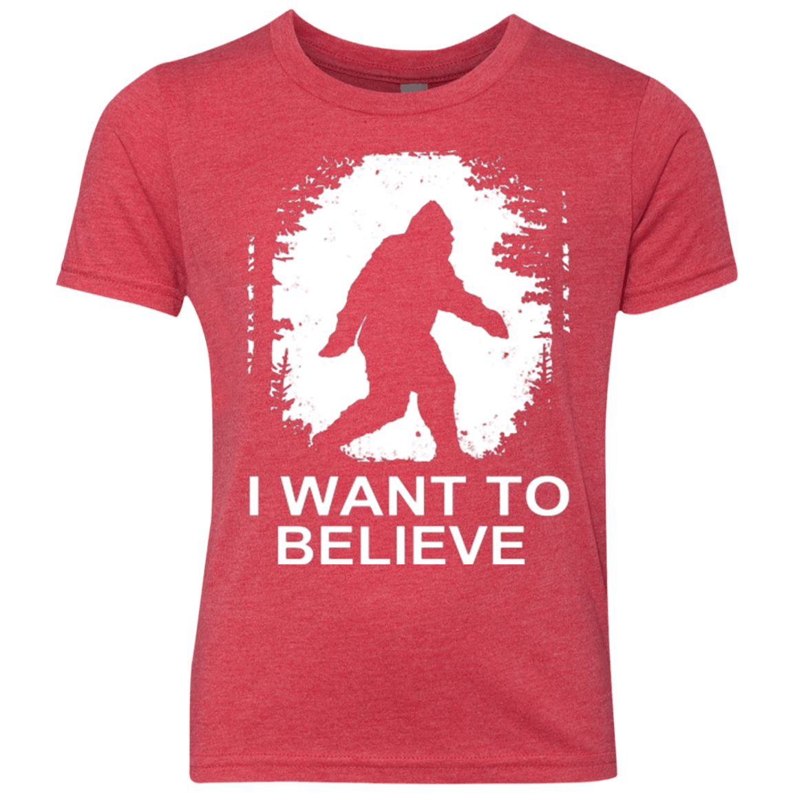 T-Shirts Vintage Red / YXS Believe Youth Triblend T-Shirt