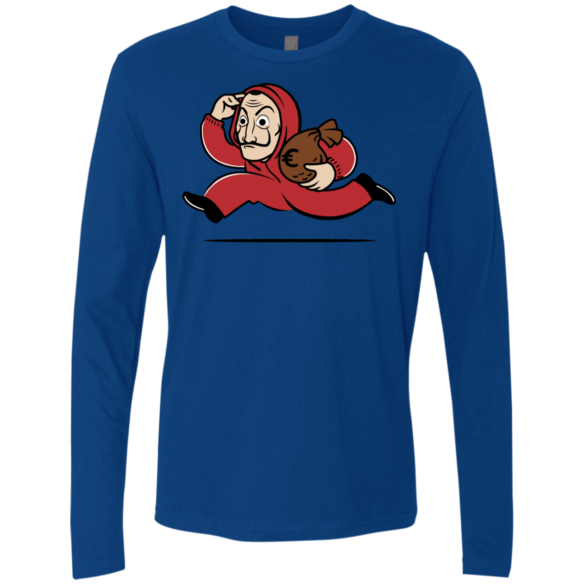 T-Shirts Royal / S Bella Ciao City Men's Premium Long Sleeve