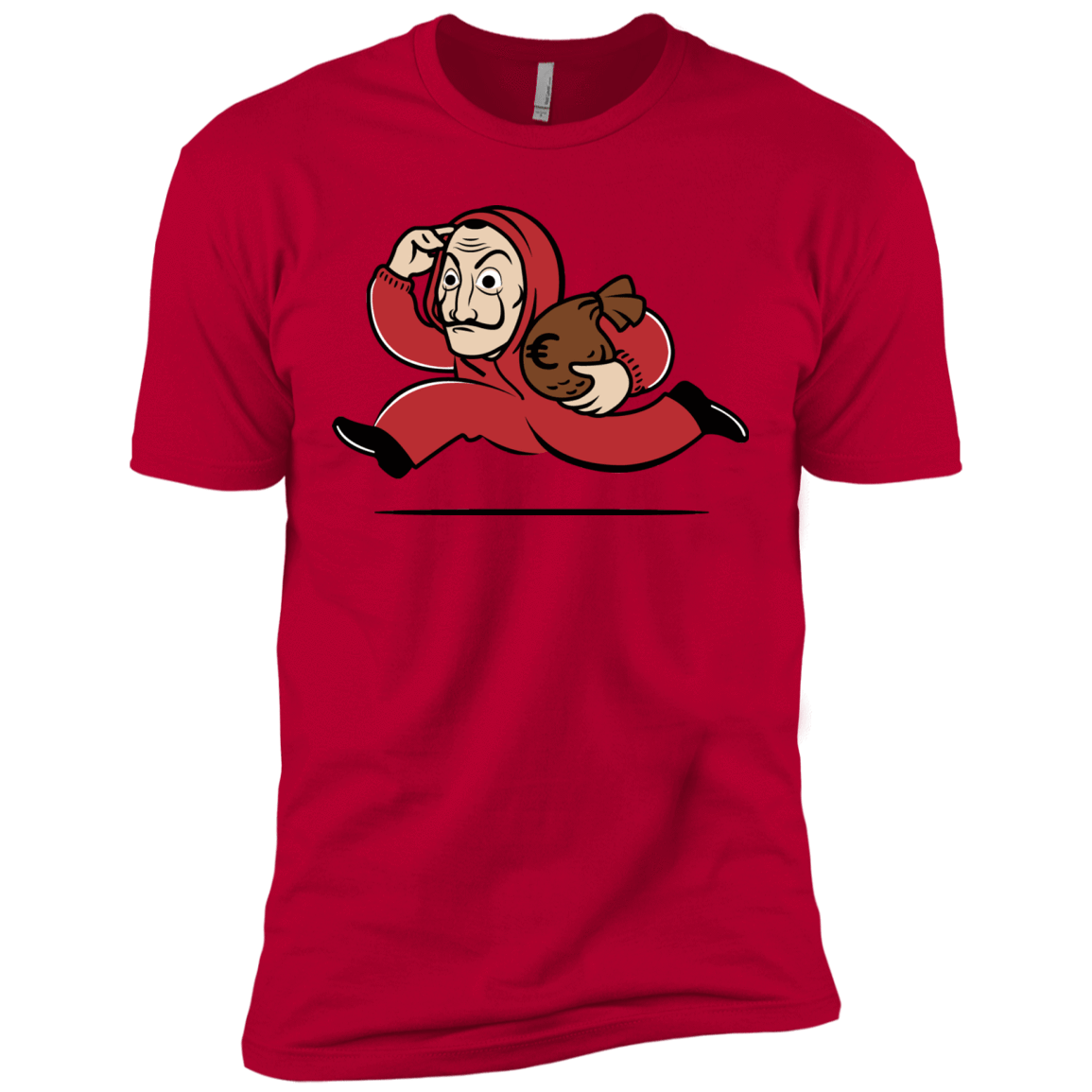 T-Shirts Red / X-Small Bella Ciao City Men's Premium T-Shirt