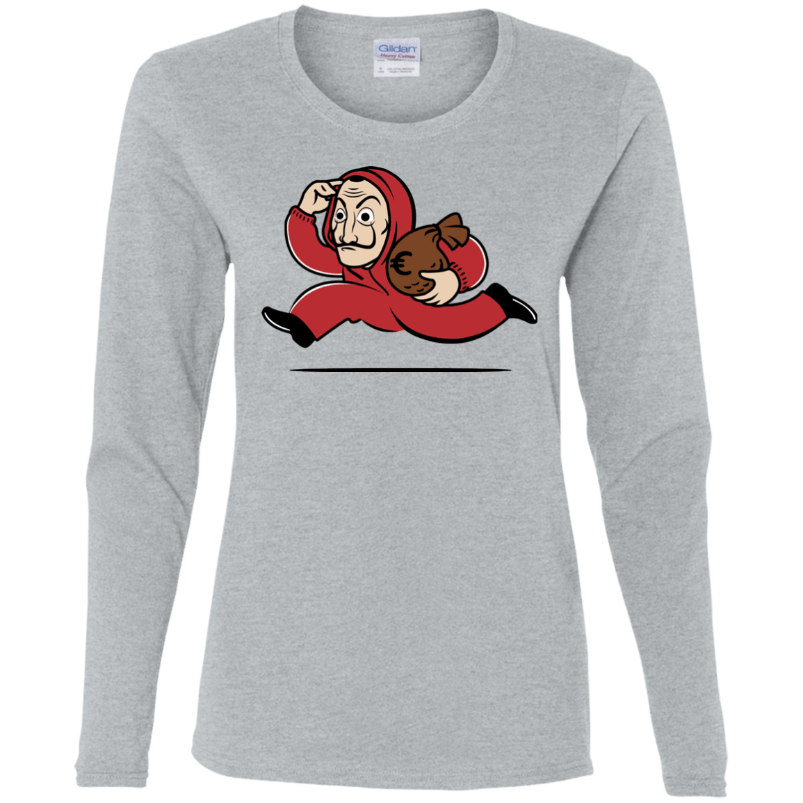 T-Shirts Sport Grey / S Bella Ciao City Women's Long Sleeve T-Shirt