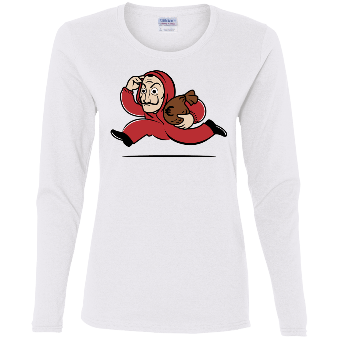 T-Shirts White / S Bella Ciao City Women's Long Sleeve T-Shirt