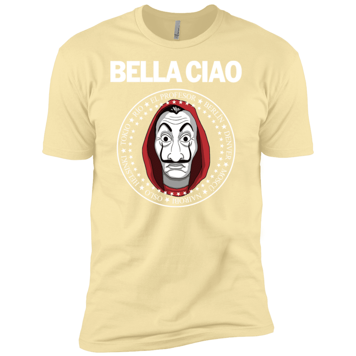T-Shirts Banana Cream / X-Small Bella Ciao Men's Premium T-Shirt
