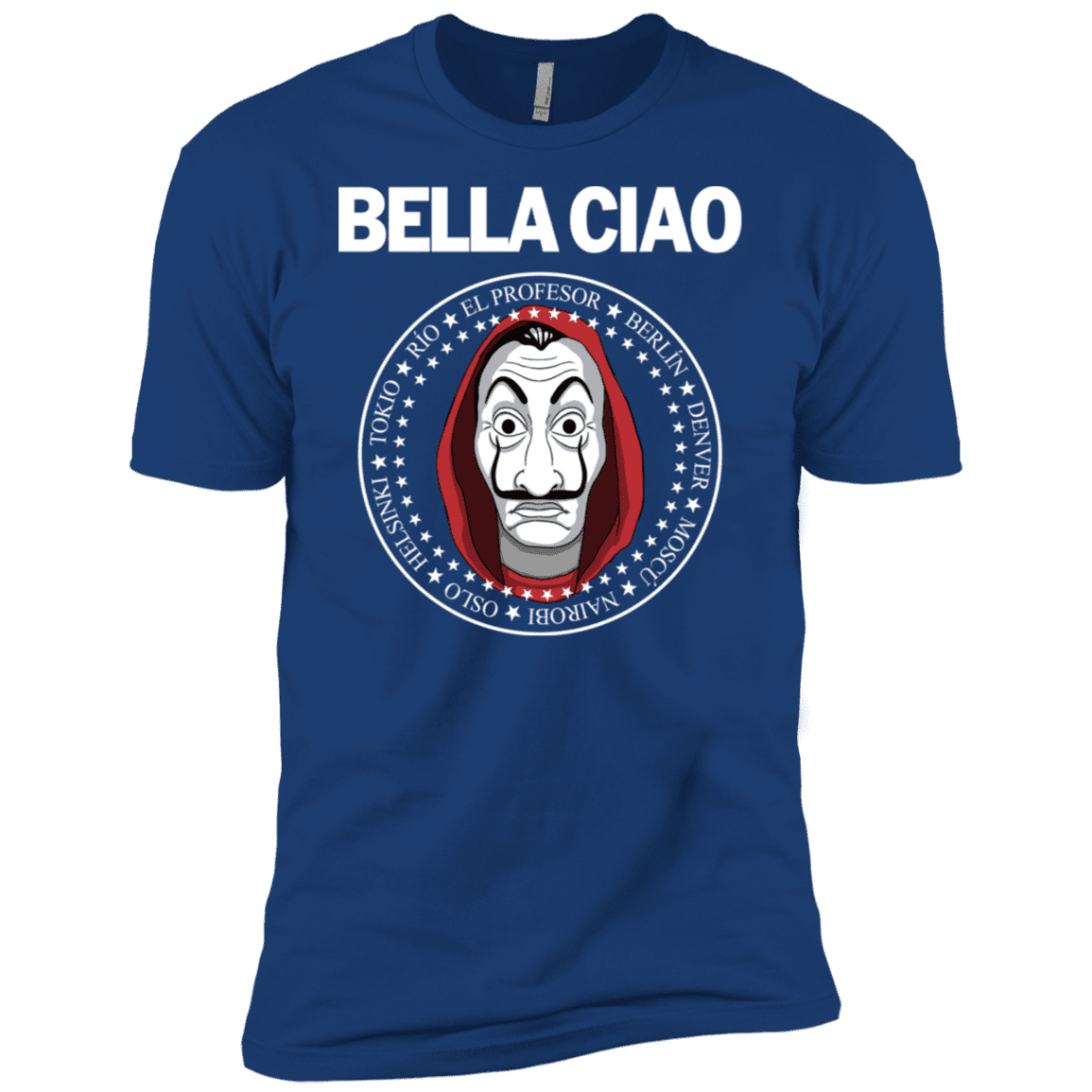 T-Shirts Royal / X-Small Bella Ciao Men's Premium T-Shirt