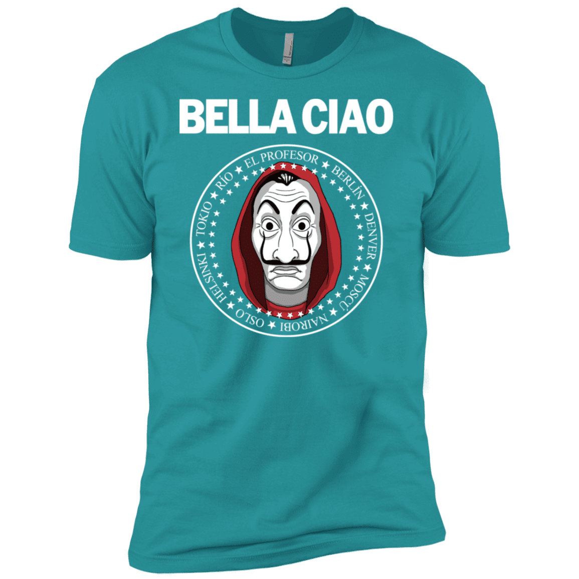 T-Shirts Tahiti Blue / X-Small Bella Ciao Men's Premium T-Shirt