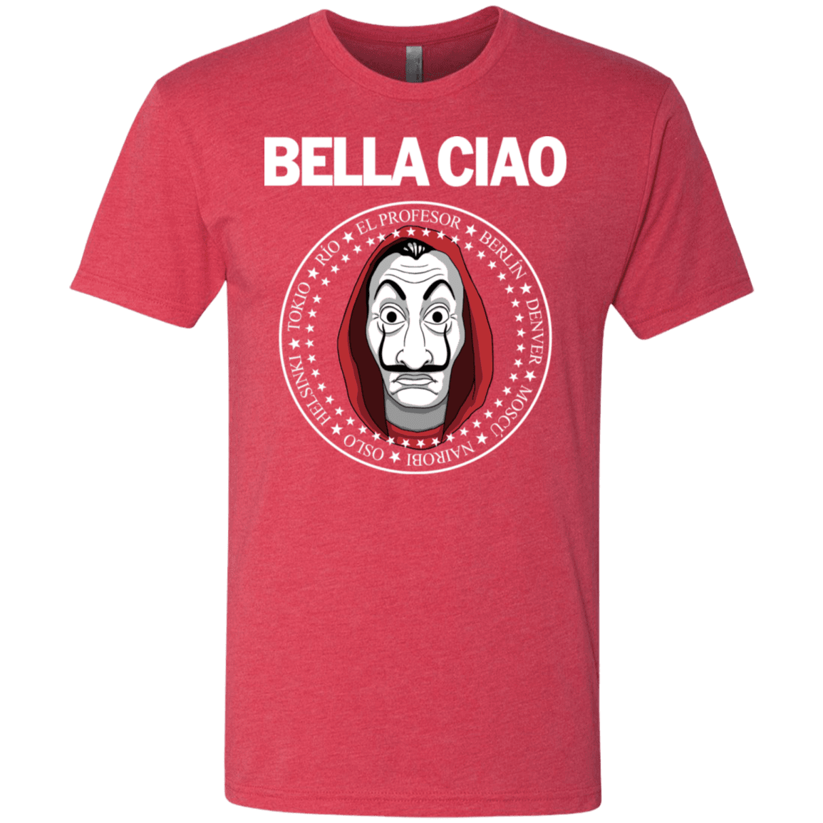 T-Shirts Vintage Red / S Bella Ciao Men's Triblend T-Shirt